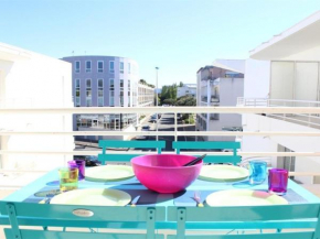 Duplex cosy aux Minimes, 2 balcons sud, piscine, parking, proche port - 4 pers - FR-1-246-133